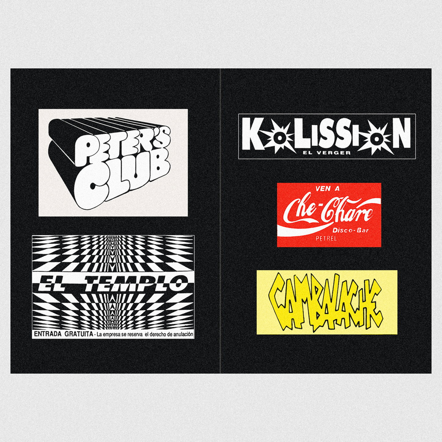 DISCOTHEQUE STICKERS