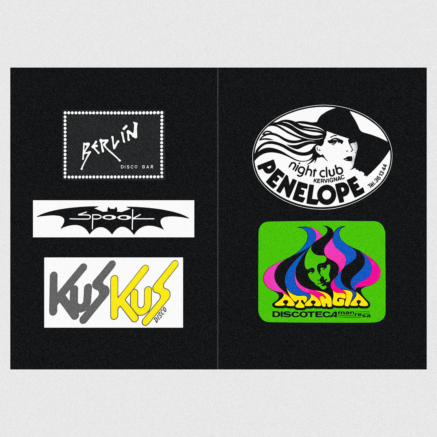 DISCOTHEQUE STICKERS