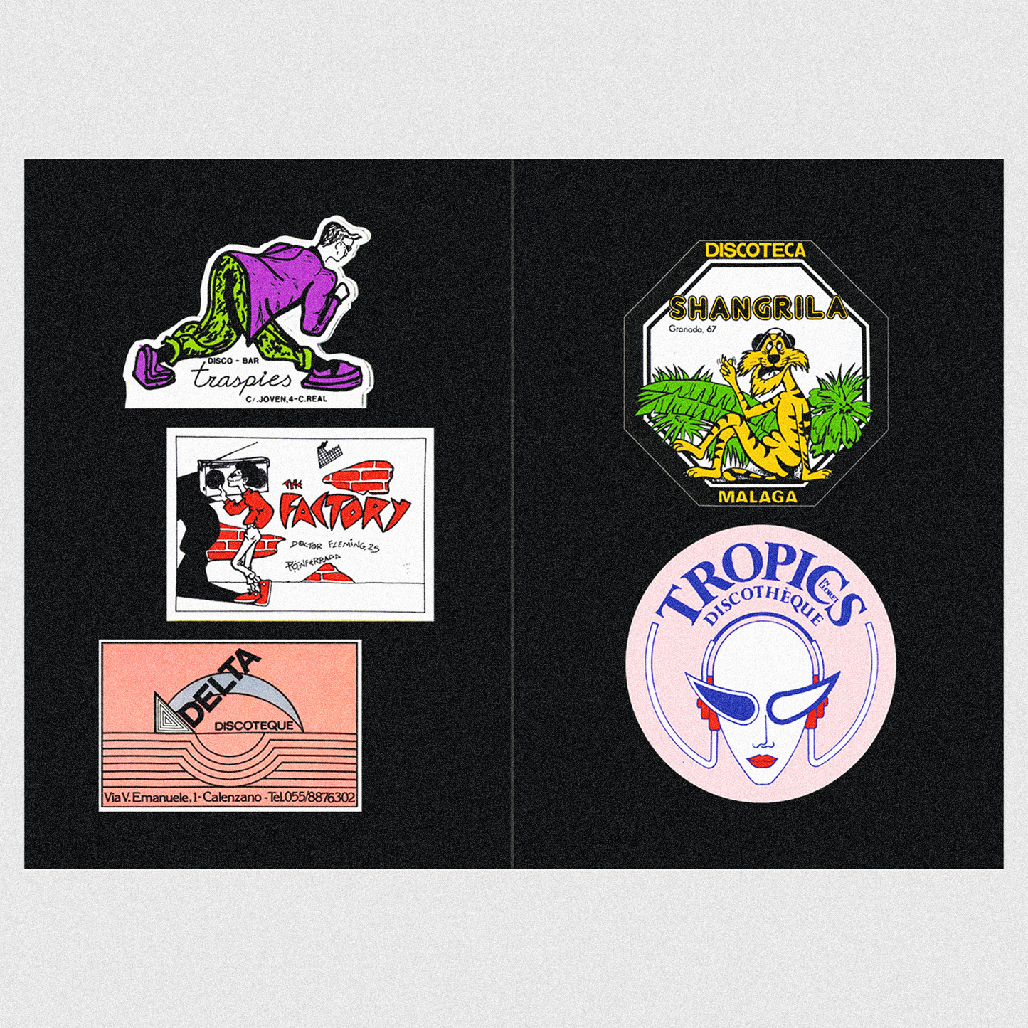 DISCOTHEQUE STICKERS