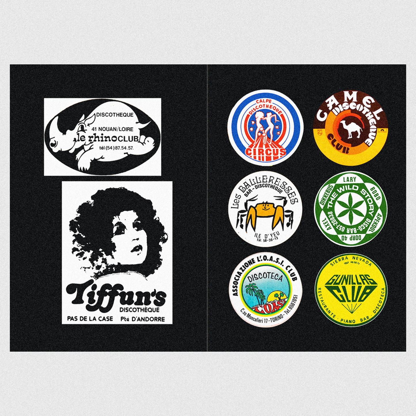 DISCOTHEQUE STICKERS