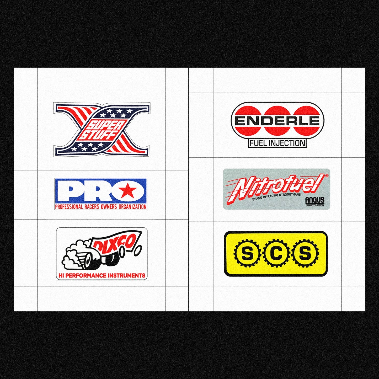 LOGOS Y PEGATINAS DE CARRERAS