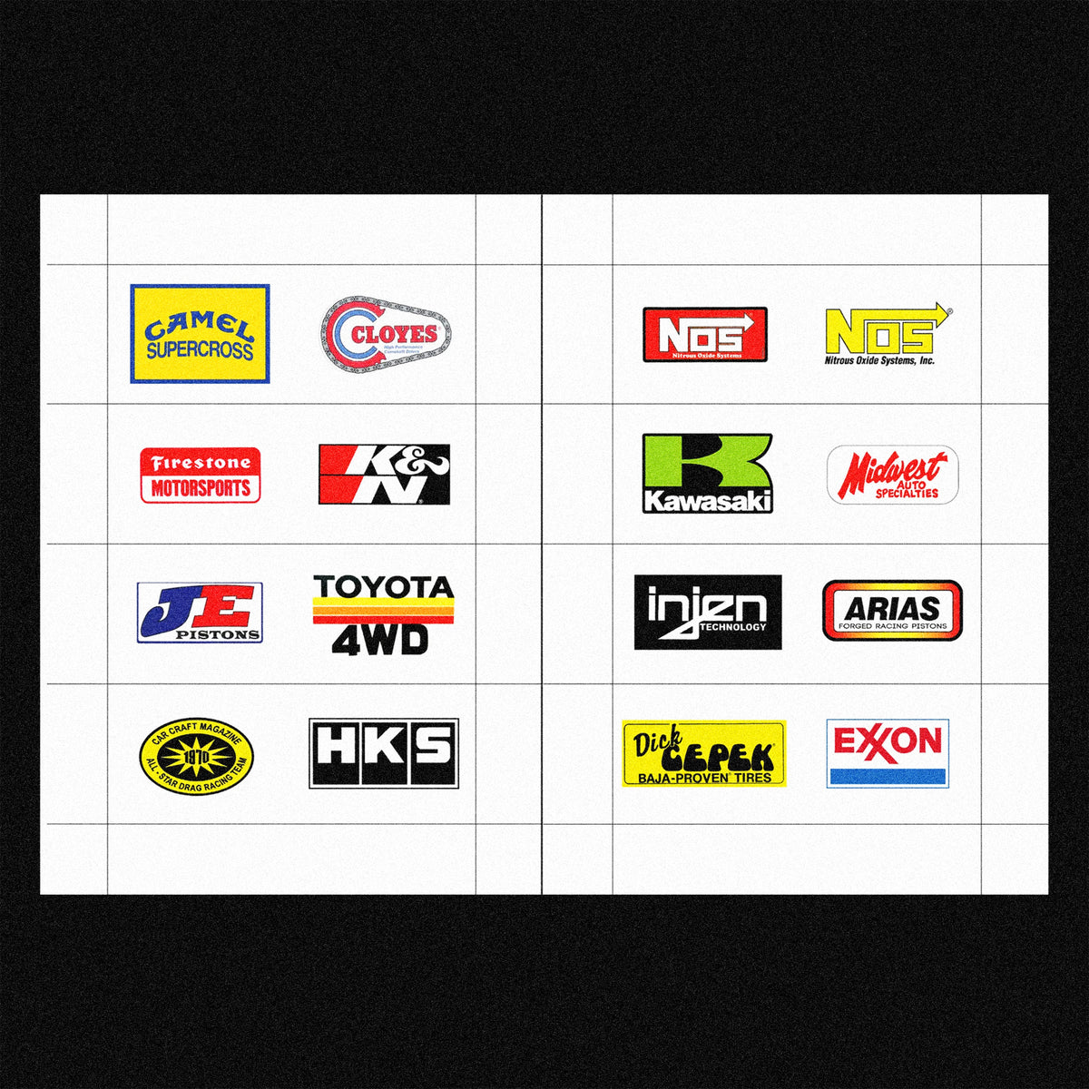LOGOS Y PEGATINAS DE CARRERAS