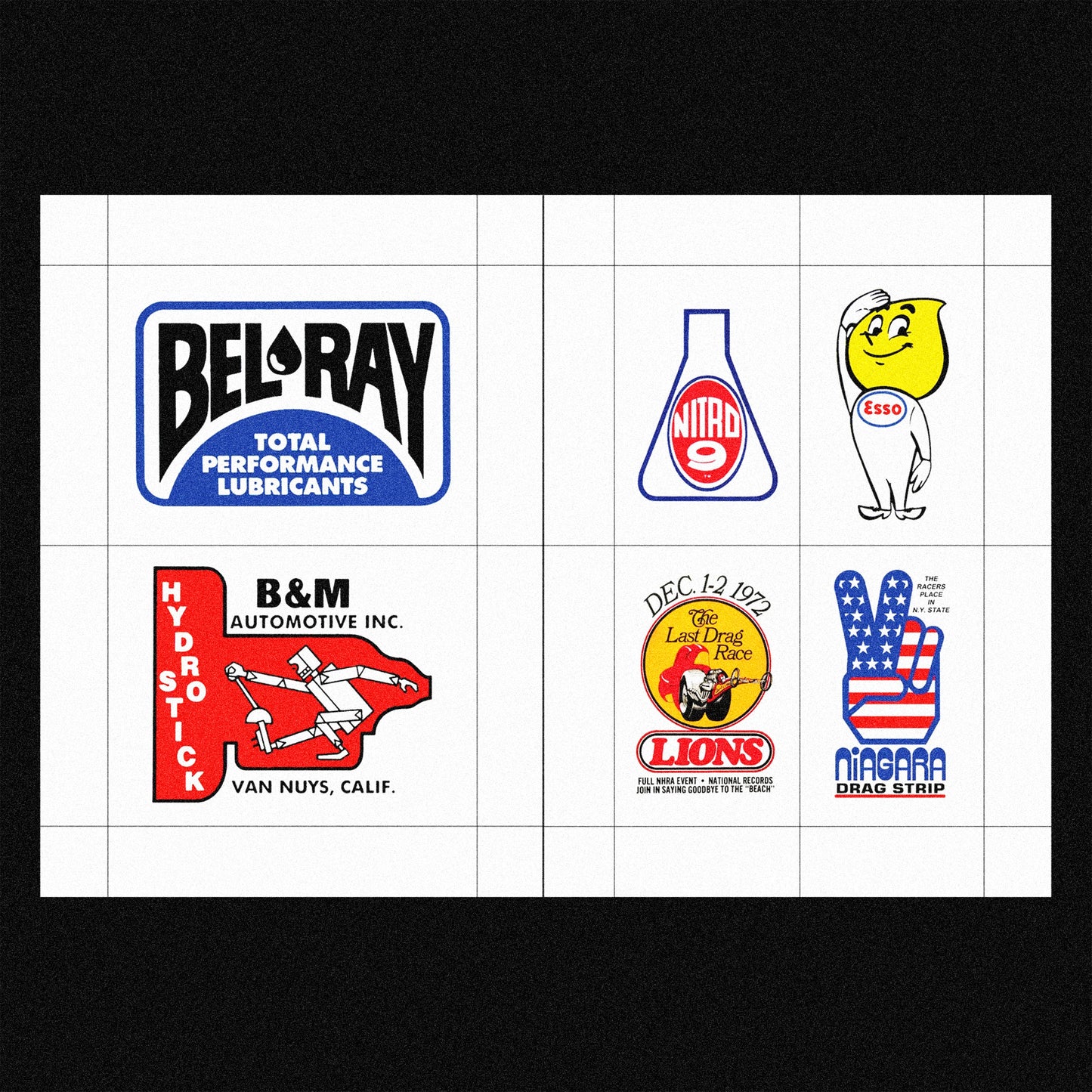 LOGOS Y PEGATINAS DE CARRERAS