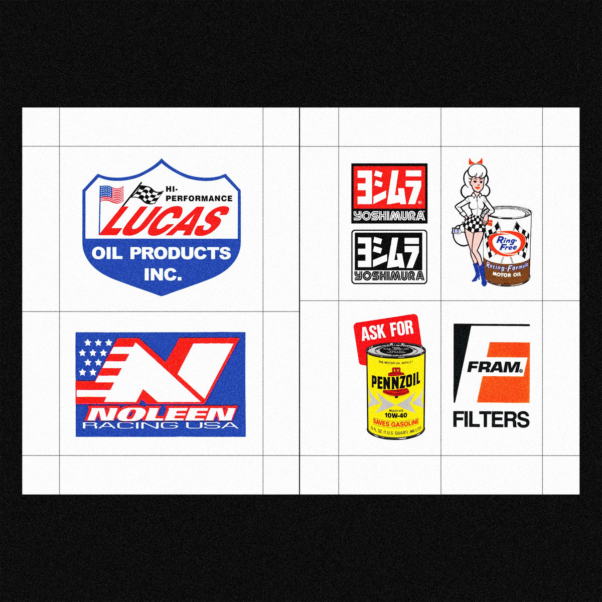 LOGOS Y PEGATINAS DE CARRERAS