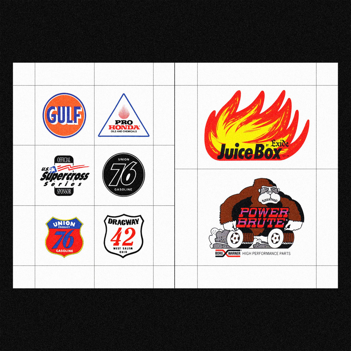 LOGOS Y PEGATINAS DE CARRERAS