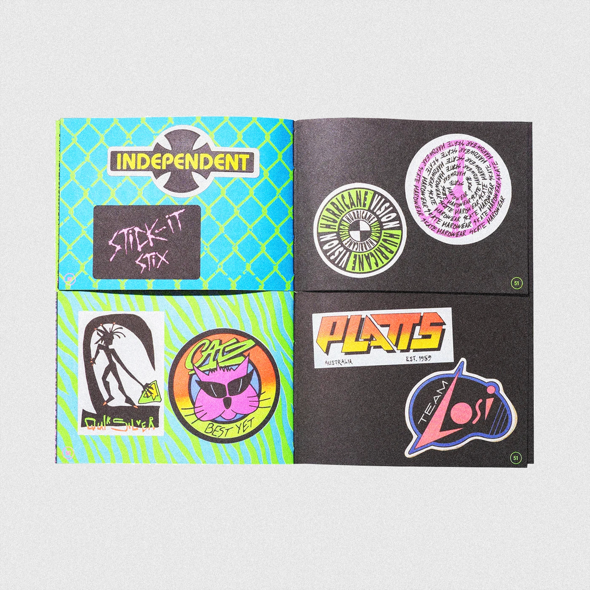 PEGATINAS DE SURF / SKATE