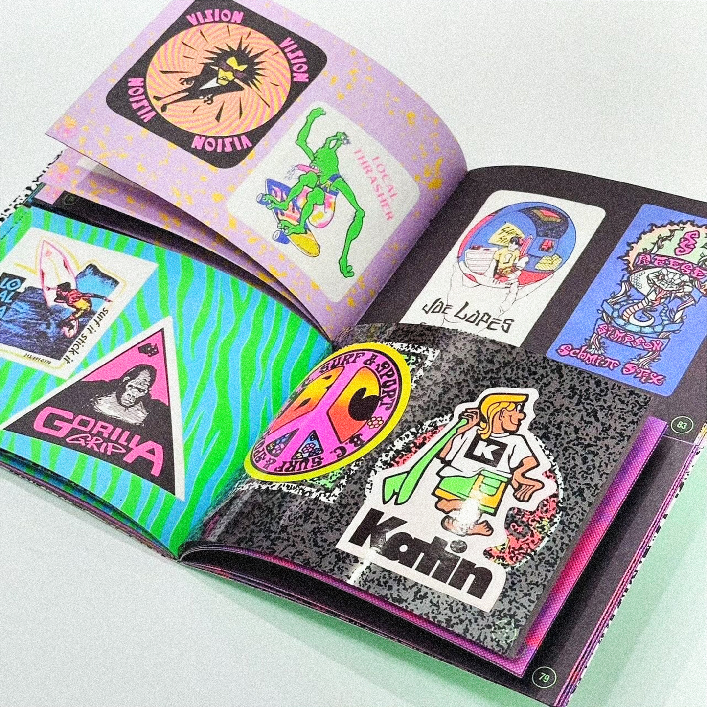 PEGATINAS DE SURF / SKATE